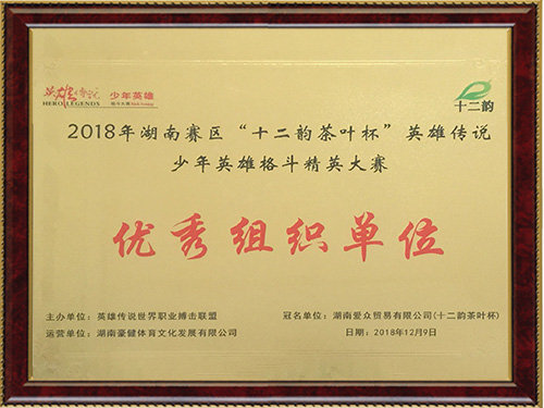 优秀组织单位