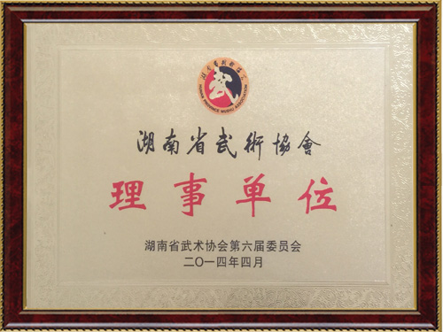 武术协会理事单位